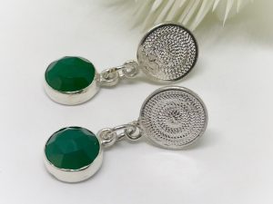 Aros Topo Onix Verde