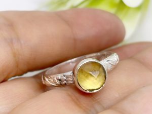 Anillo Citrino Amanecer